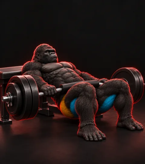 Barbell Hip Thrust — Konum 1