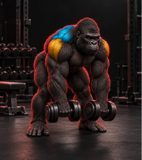 Bent-Over Dumbbell Reverse Fly — Konum 1