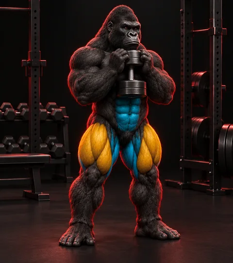 Dumbbell Goblet Squat — Konum 1
