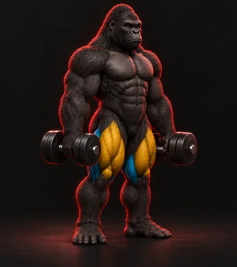 Dumbbell Lunge — Konum 1