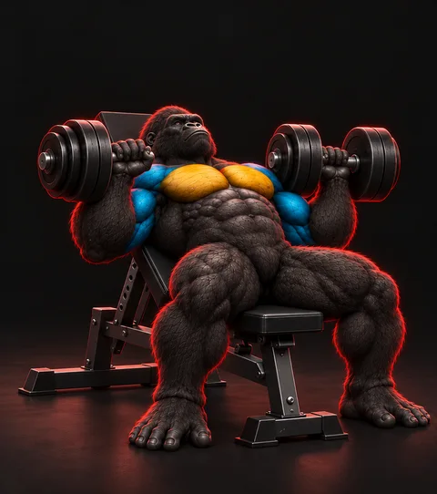 Incline Dumbbell Press — Konum 1
