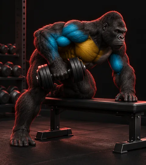 One-Arm Dumbbell Row — Konum 2