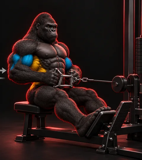 Seated Cable Row — Konum 2