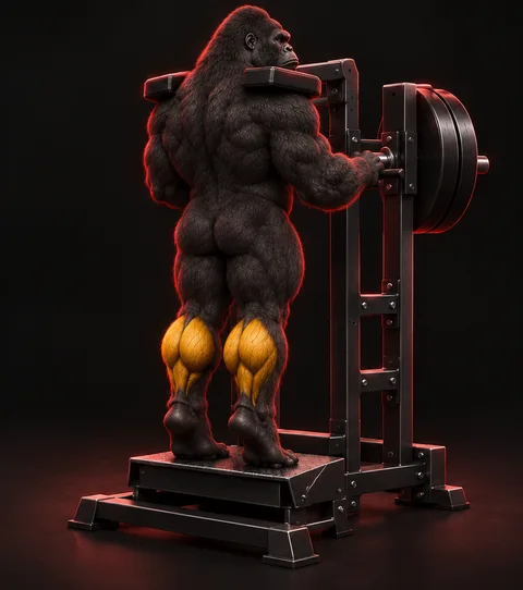 Standing Calf Raise Machine — Konum 2